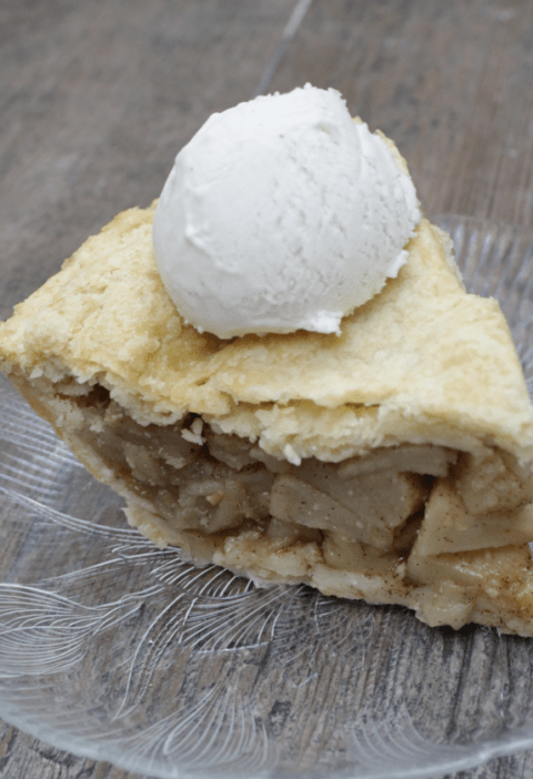 Vegan Deep Dish Apple Pie